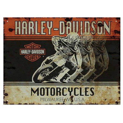 PLAQUE HARLEY-DAVIDSON RACERS