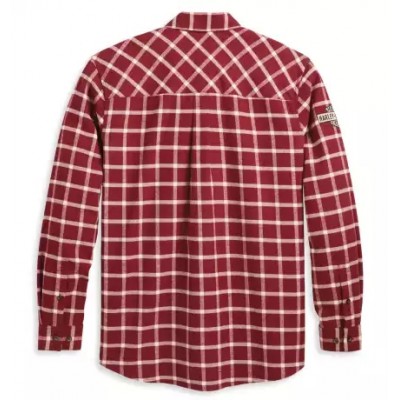 Chemise Harley Flannel Red...