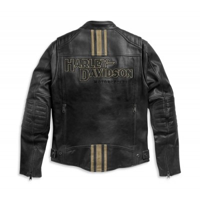 BLOUSON EN CUIR H-D® TRIPLE...