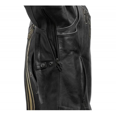 BLOUSON EN CUIR H-D® TRIPLE...