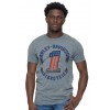 T-SHIRT One Streak Grey, Homme