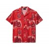 Chemise MC Roaring Aloha, Red