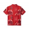 Chemise MC Roaring Aloha, Red